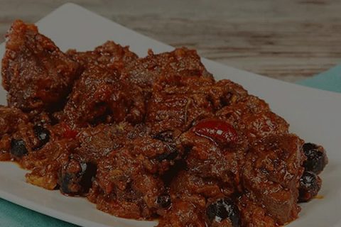 Wild boar “alla cacciatora”