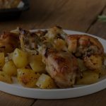 pollo con patate